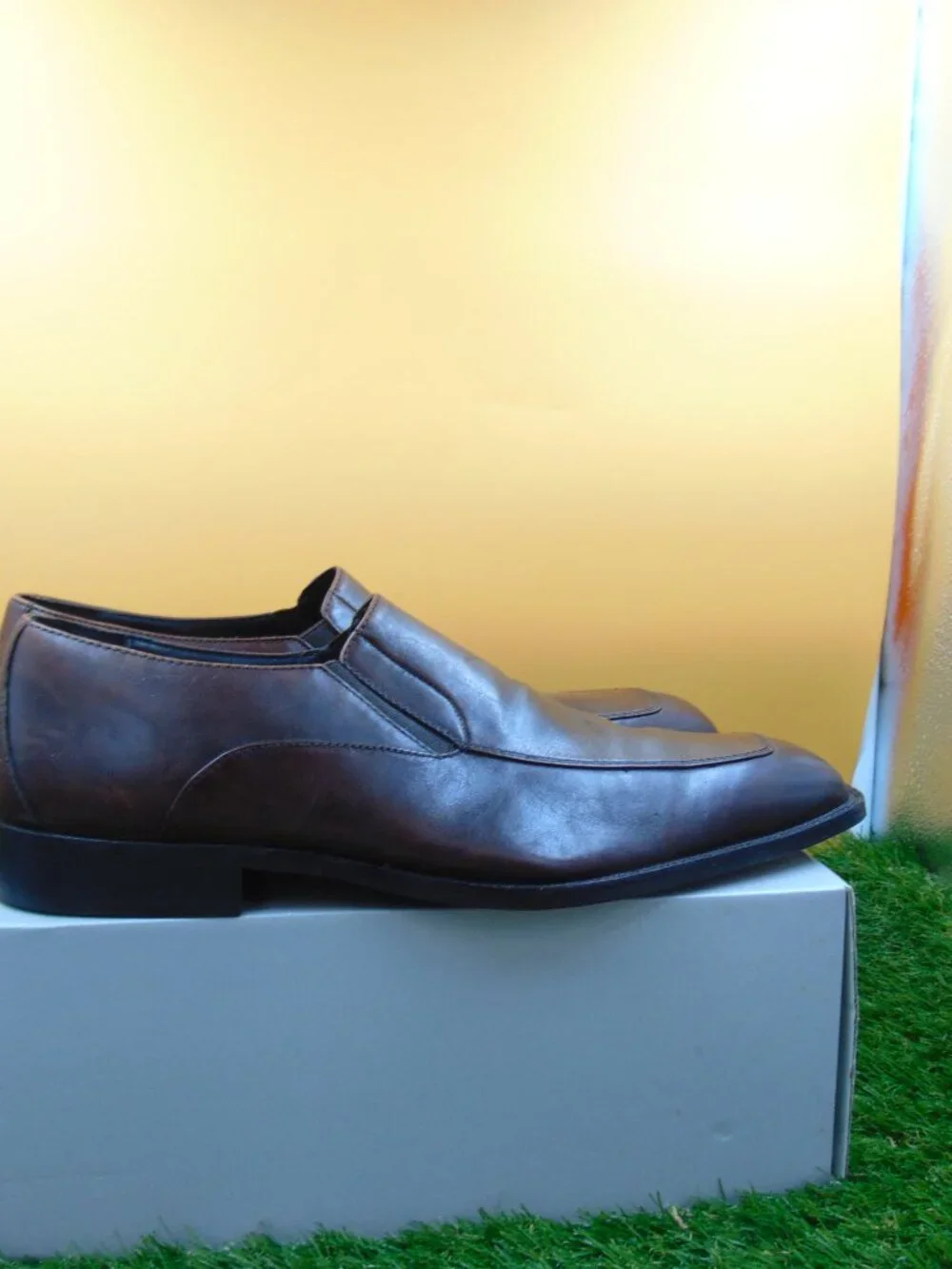 Bostonian Luxe Brown Slip On Loafer - Size 12 US